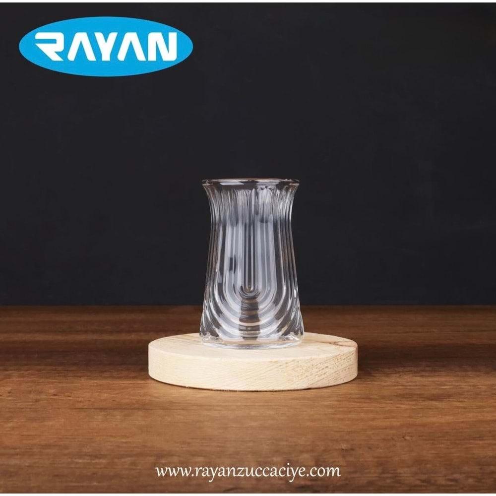 Elegance Raheel Çay Bardak (12 Paket)