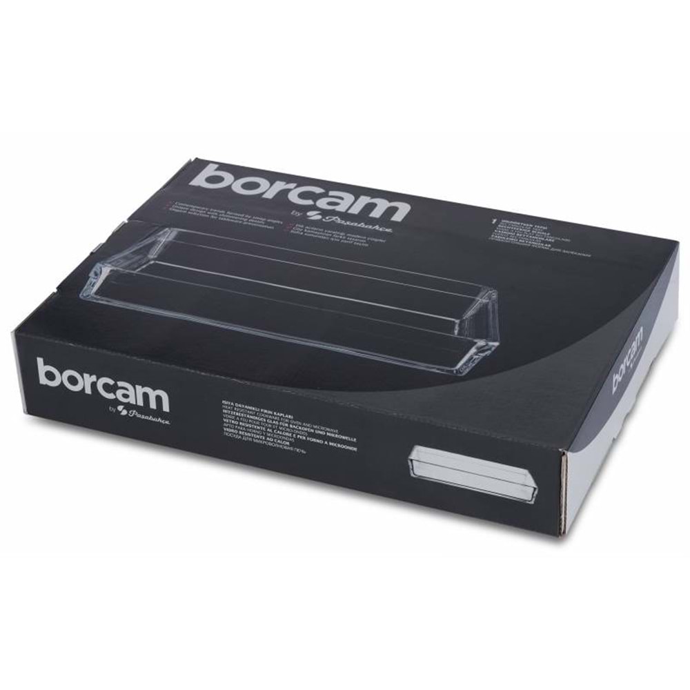 Paşabahçe 59334 Premium Dikdörtgen Borcam (6 Paket)