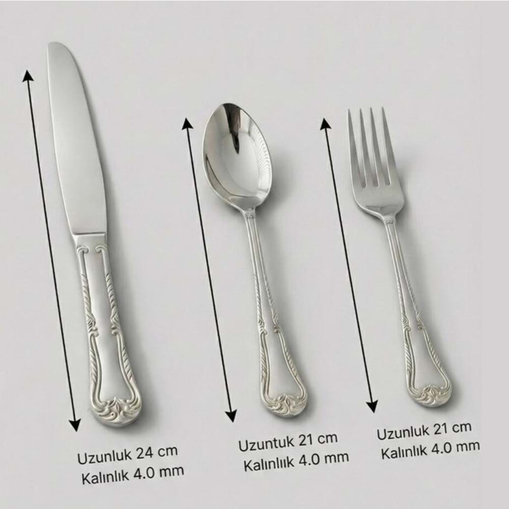 Özlife 8032 Jolly 72 Prç Çkb Takımı (6 Adet)
