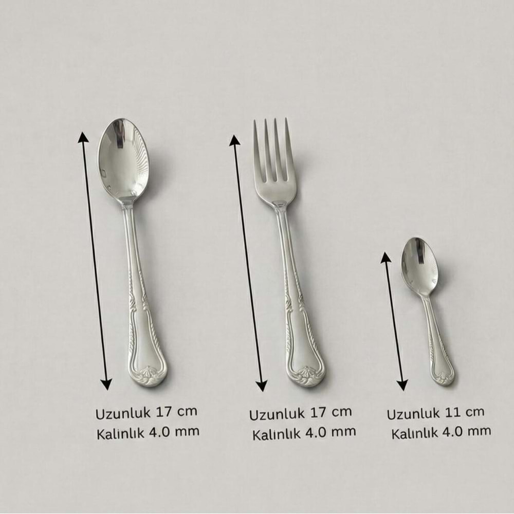Özlife 8032 Jolly 72 Prç Çkb Takımı (6 Adet)
