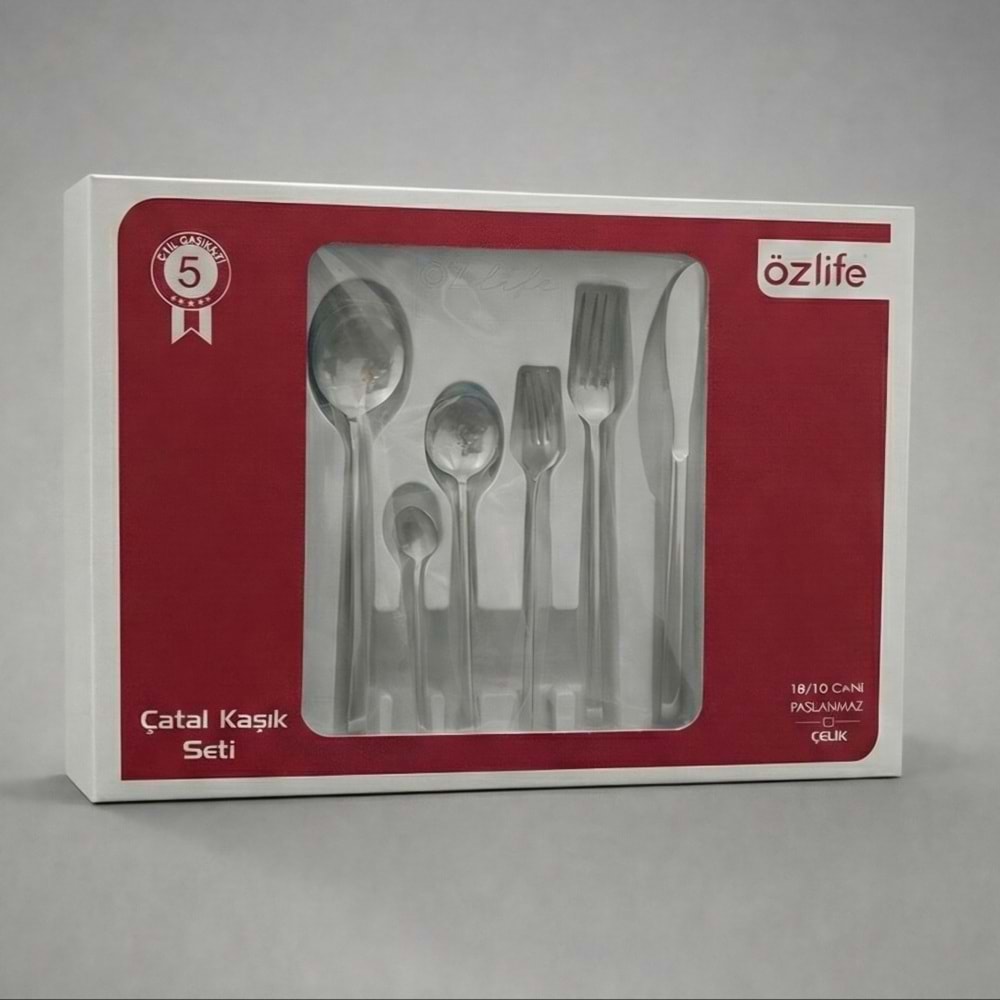 Özlife 8032 Jolly 72 Prç Çkb Takımı (6 Adet)
