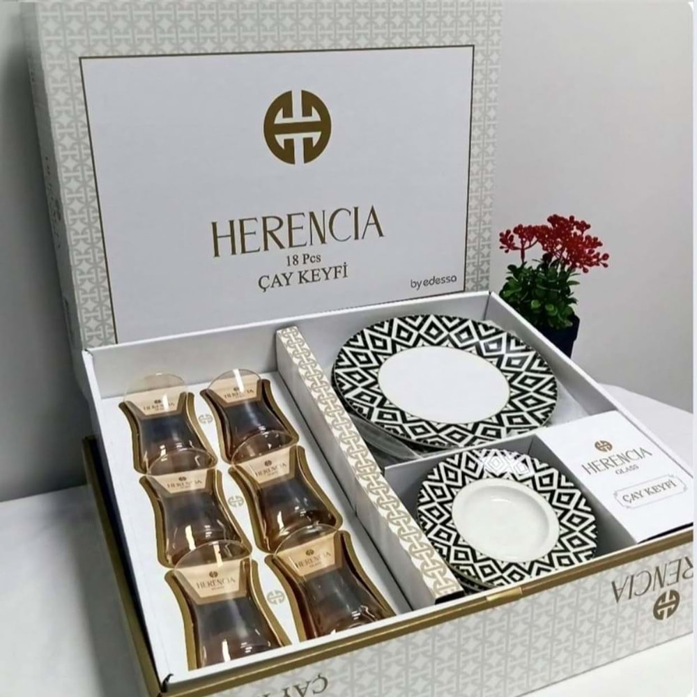 Herencıa 18 Parça Pasta Seti (4 Paket)