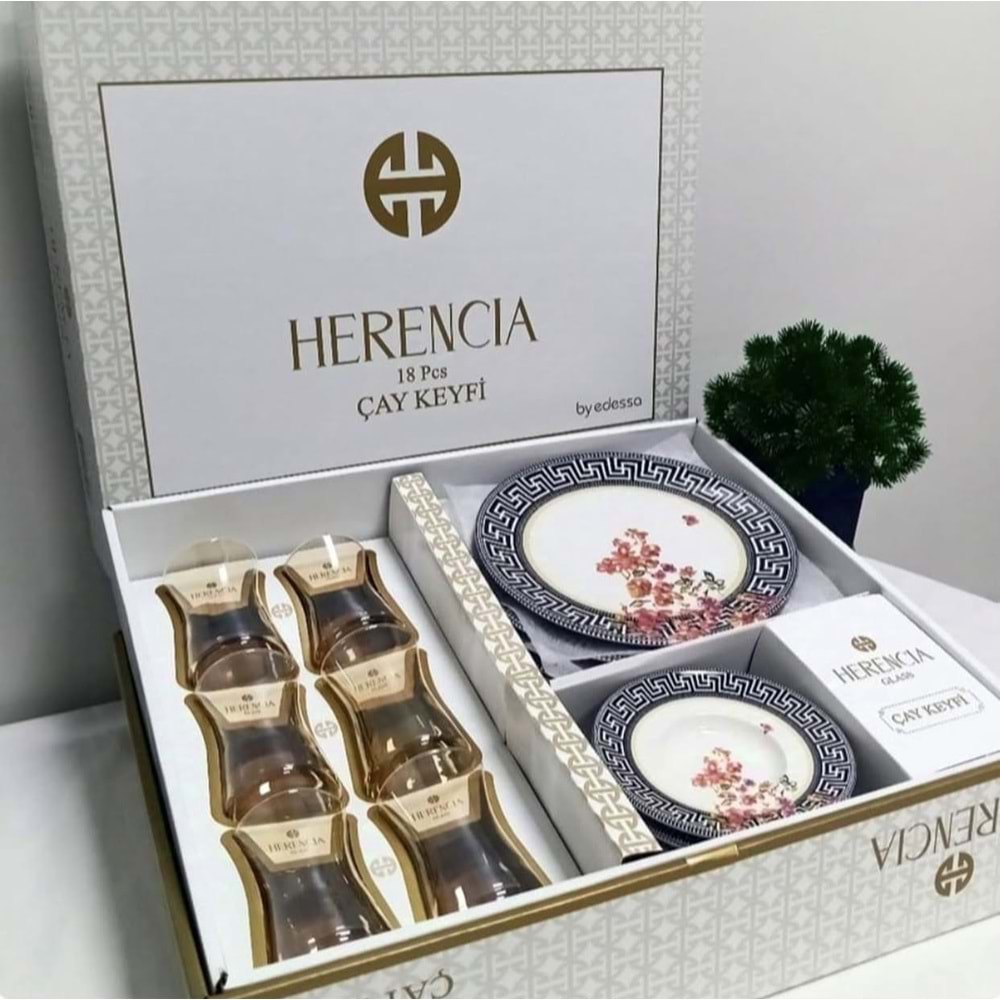 Herencıa 18 Parça Pasta Seti (4 Paket)