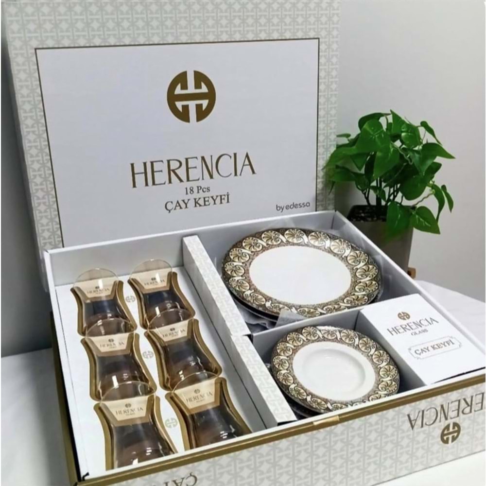 Herencıa 18 Parça Pasta Seti (4 Paket)