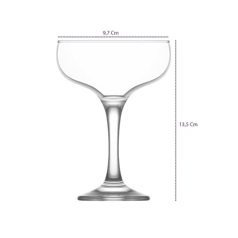 Lav Mis550F 6 Lı Ayaklı Sunumluk (4 Paket)