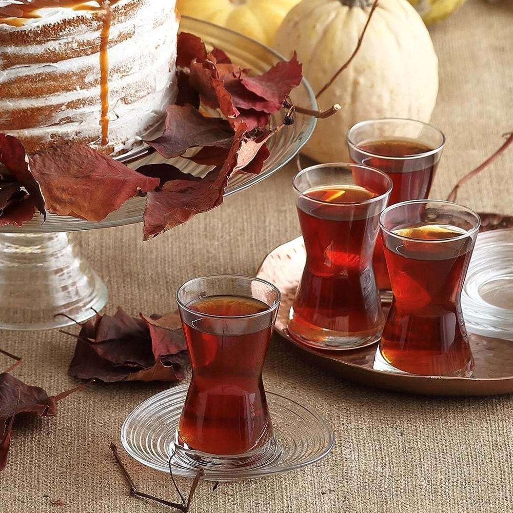 Lav Drn312E 6 Lı Çay Bardak (8 Paket)