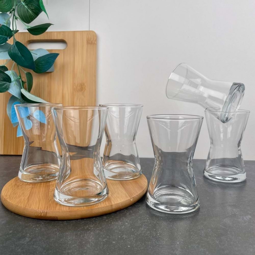 Lav Drn312E 6 Lı Çay Bardak (8 Paket)