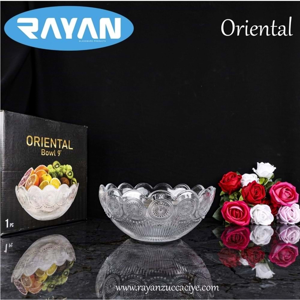 Rayan Oriental Bowl 9 Tekli Meyvelik (8 Paket)