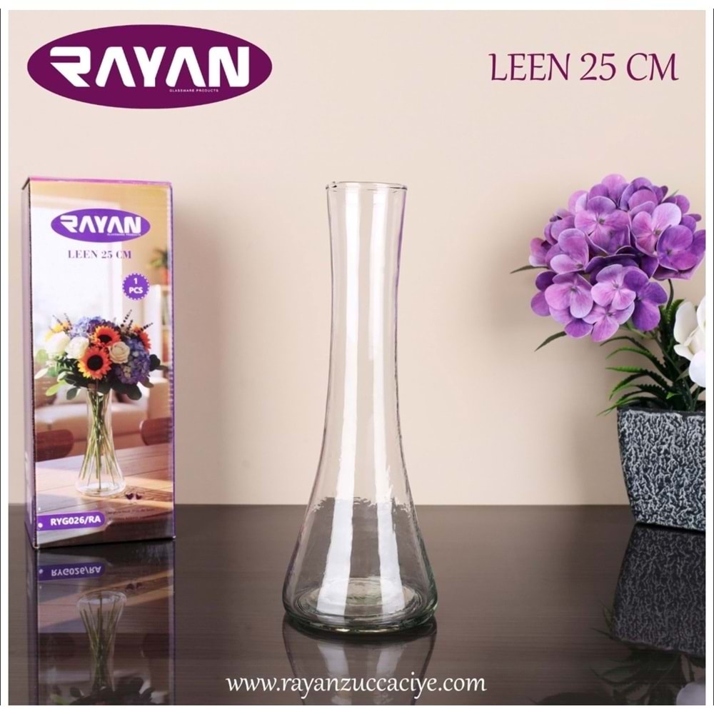 Rayan Leen 25 Cm Vazo (6 Paket)