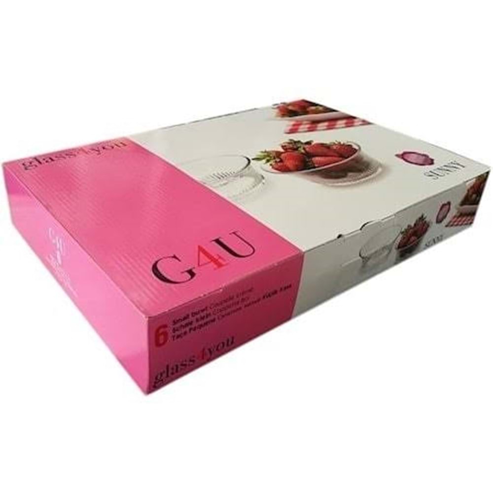 Paşabahçe 53863 Sunny 6 Lı Kase (8 Paket)