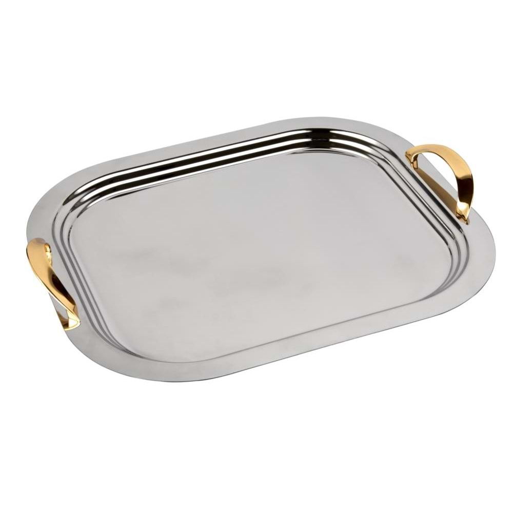 Özlife 3004 Koza Orta Boy Tepsi Gold