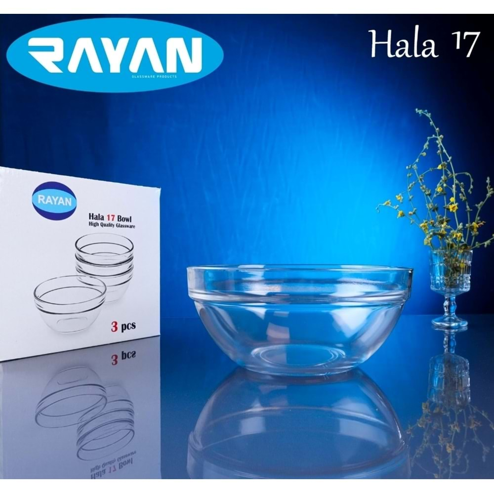 Rayan Hala 17 Cm Kase 3 Lü (6 Paket)