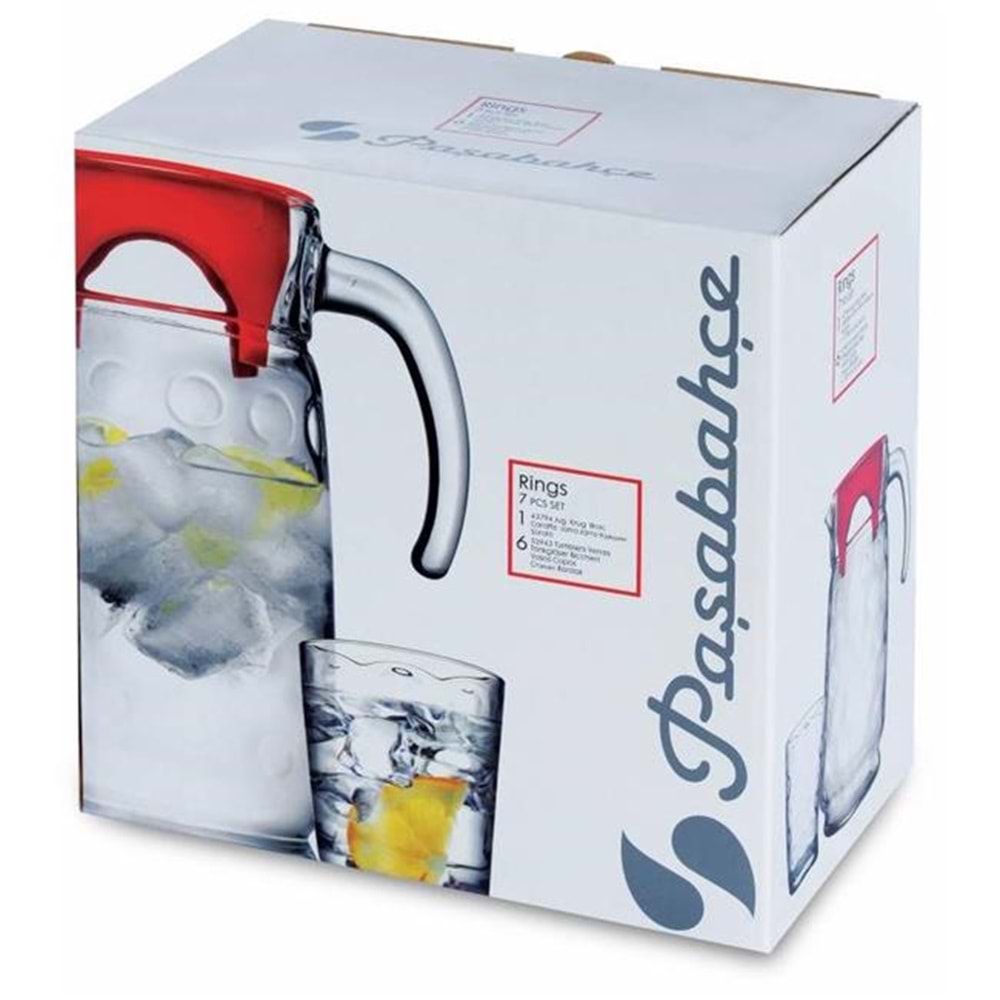 Pasabahçe 98884 Rings Su Takımı (4 Paket)