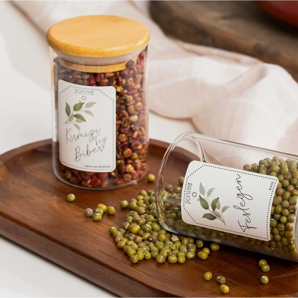 Porsima 3179 Cam Kavanoz 12 Prç (6 Paket)
