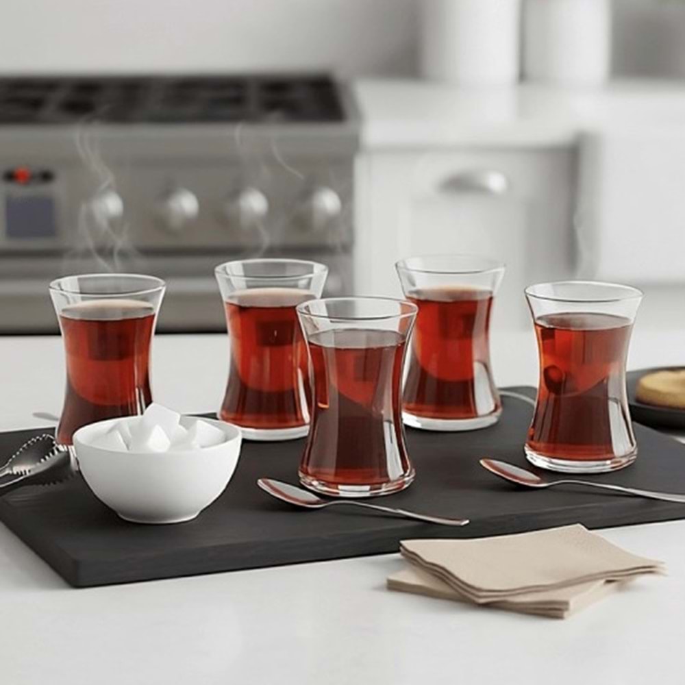 Lav Nez315E 6 Lı Çay Bardak (8 Paket)