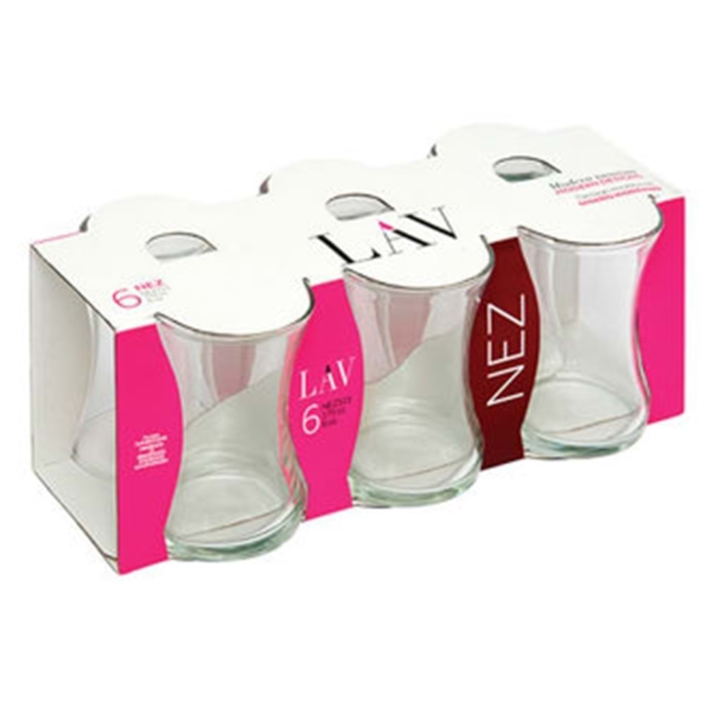Lav Nez315E 6 Lı Çay Bardak (8 Paket)