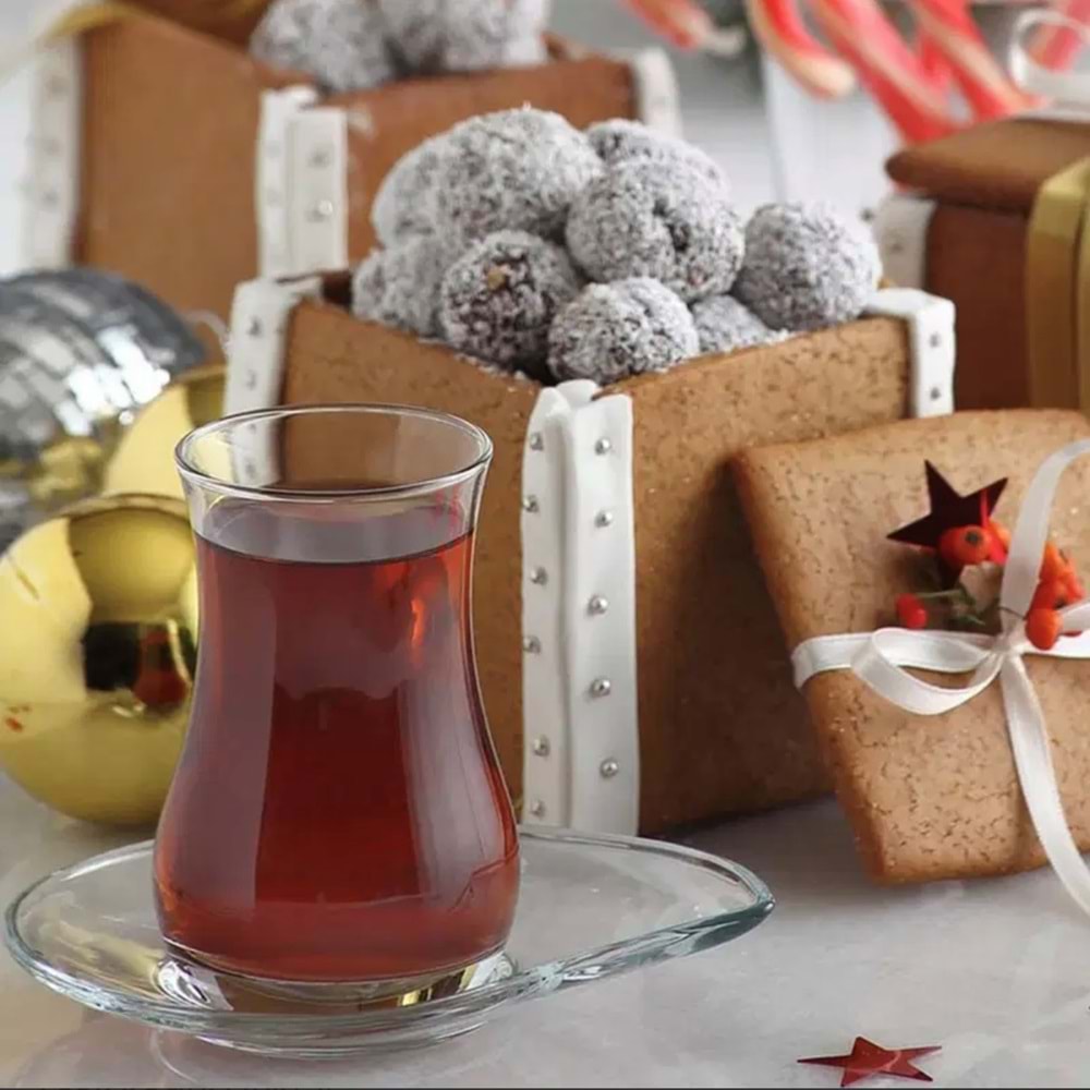 Lav Eva301E 6 Lı Çay Bardak (8 Paket)