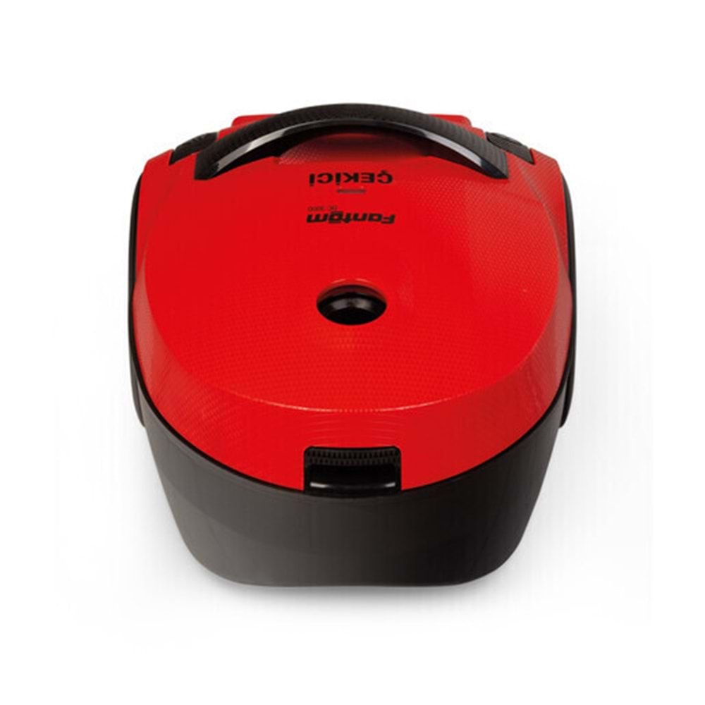 Fantom DC3000 Kırmızı Çekici Yatık Süpürge
