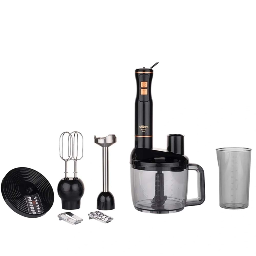 Stilevs Black Quartz Serisi 4 Lü Paket Siyah