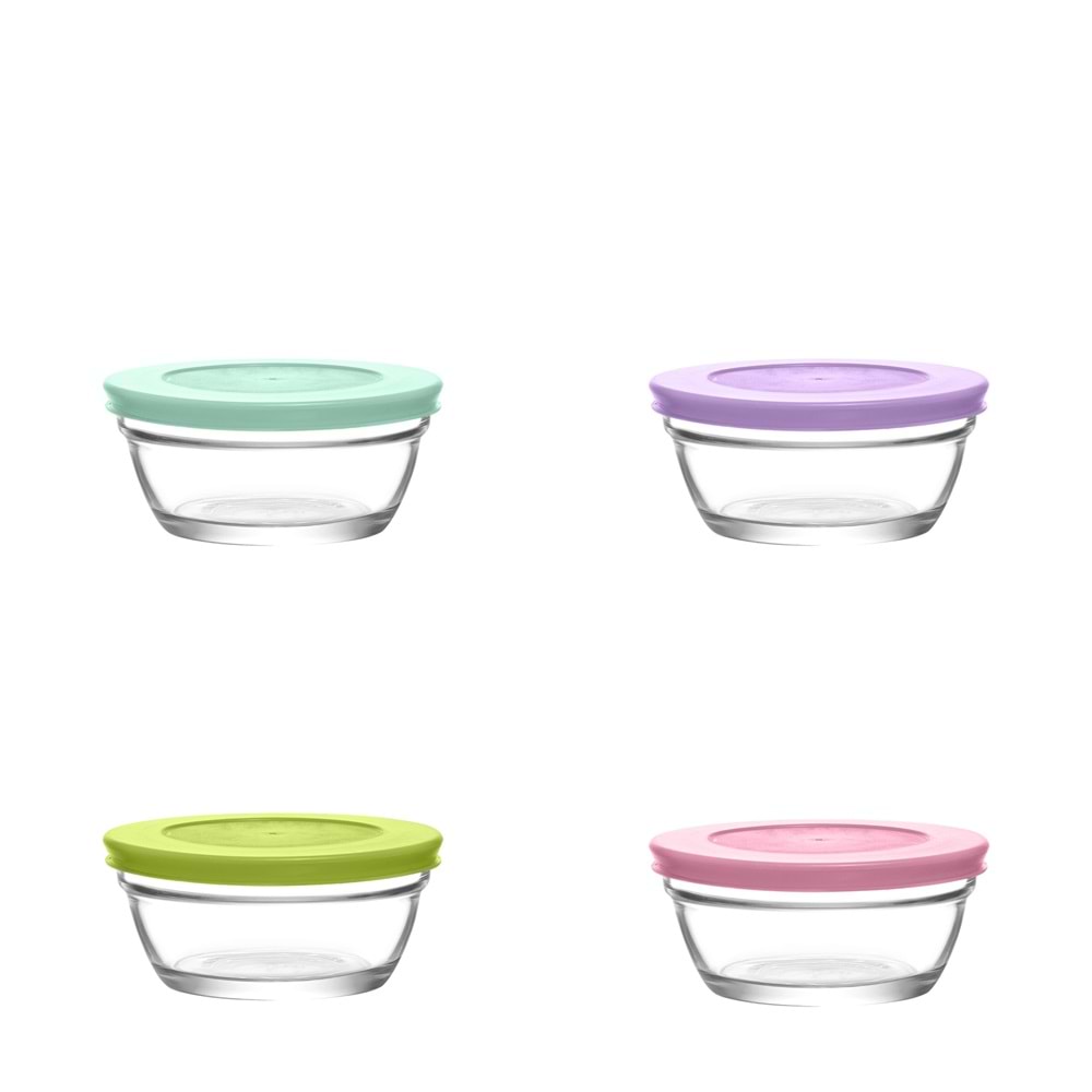 Lav Mst243 PK0025C 4 Lü Saklama Kabı (6 Paket)