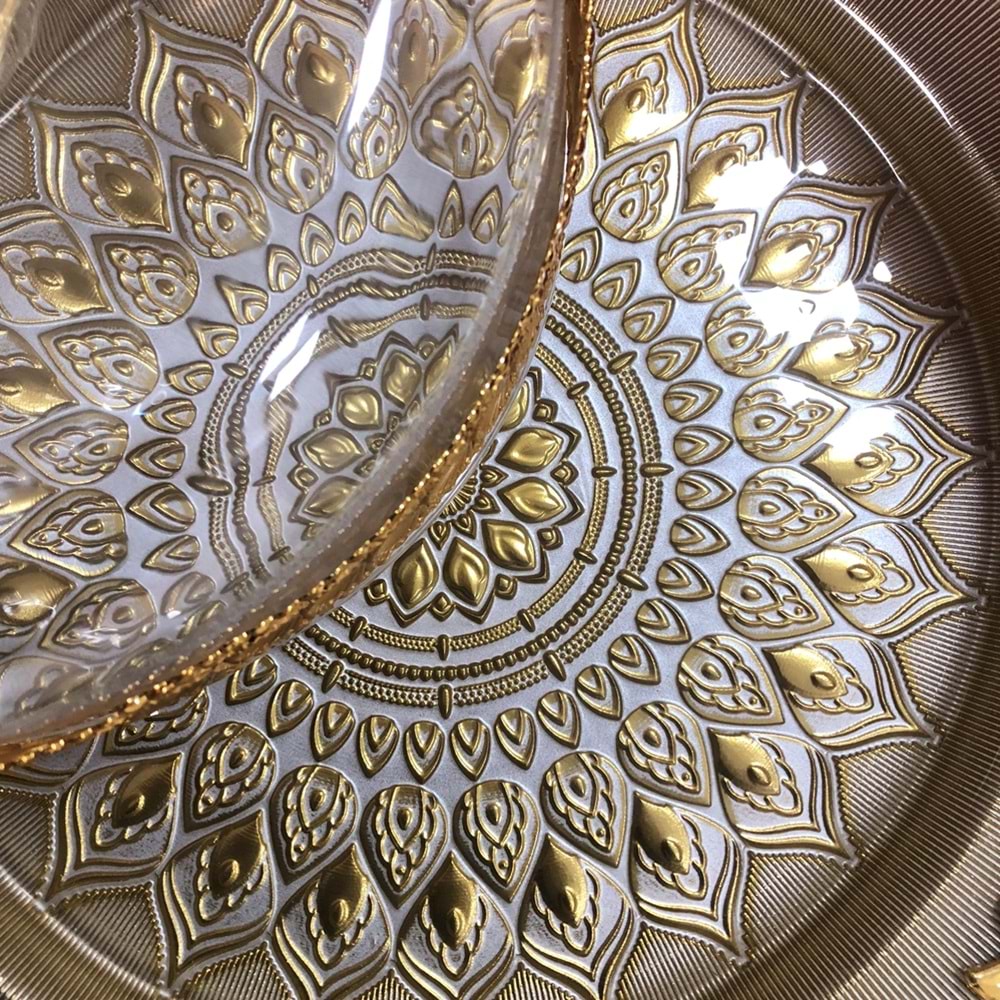 Mokka 33 Cm Kapaklı Ayaklı Kek Fanusu (6 Paket)