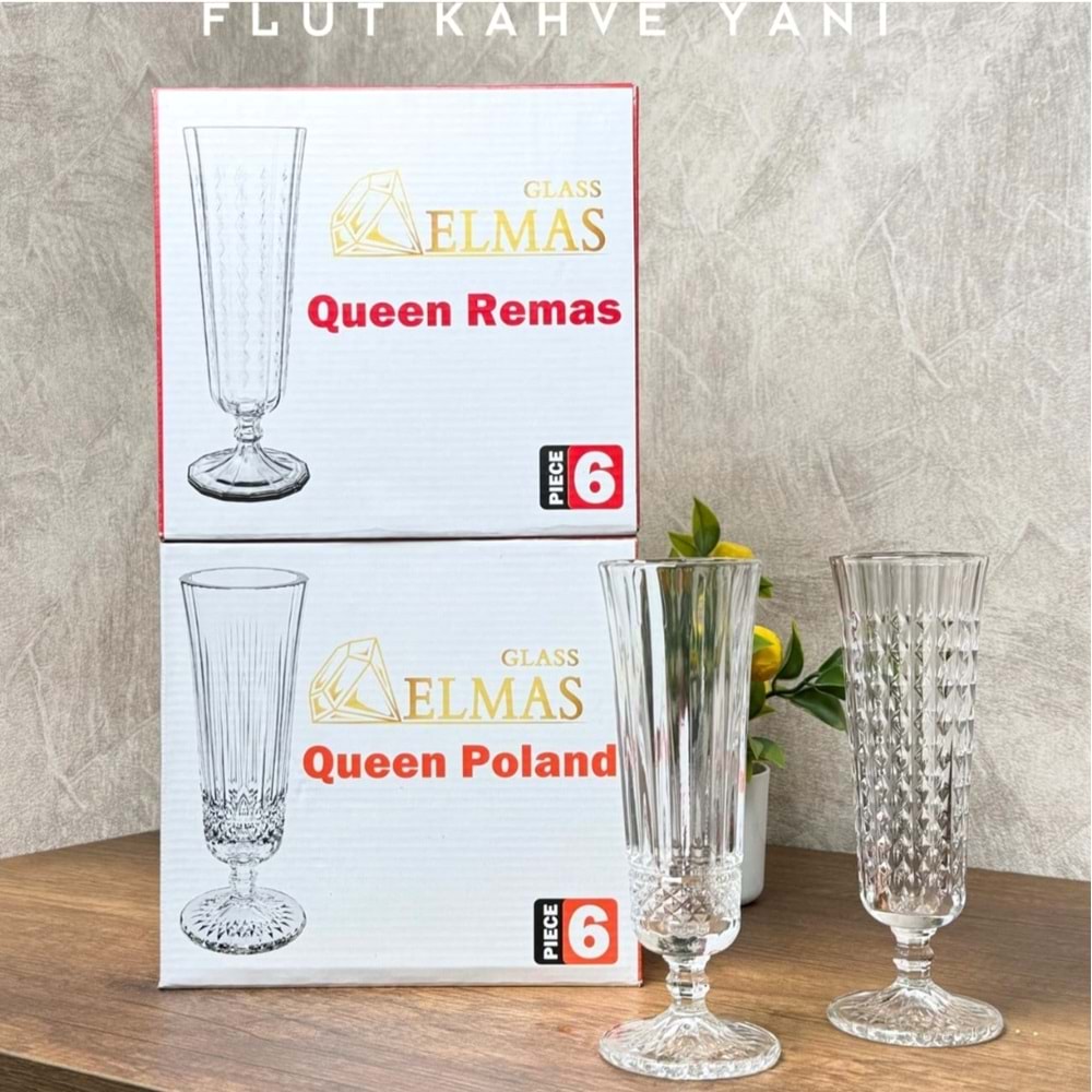 Remas Poland Flüt Uzun Kahve Yanı (8 Paket)