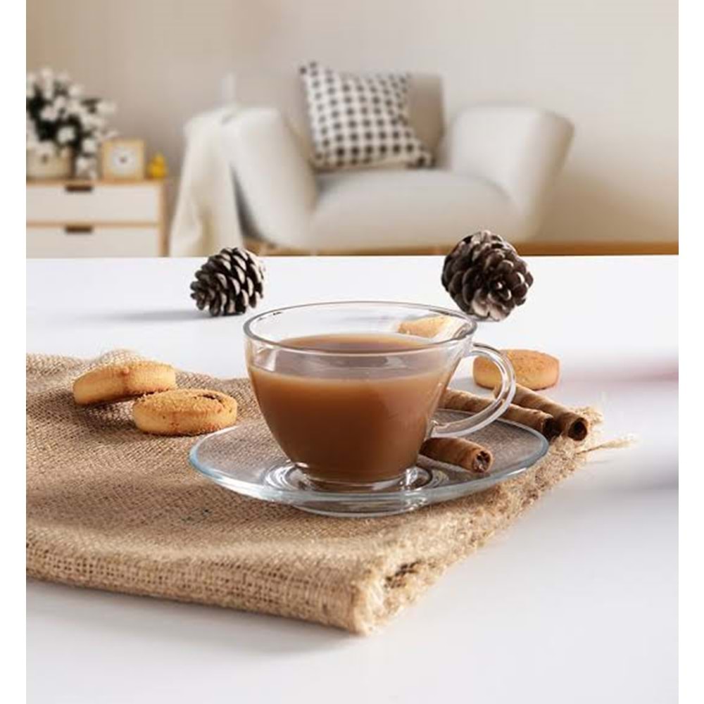 Paşabahçe 98396 Penguen 8 Prç Çay Fincan Takımı (6 Paket)