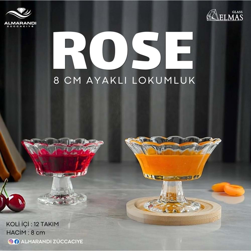 Mr348 Rose Lokumluk (12 Paket)