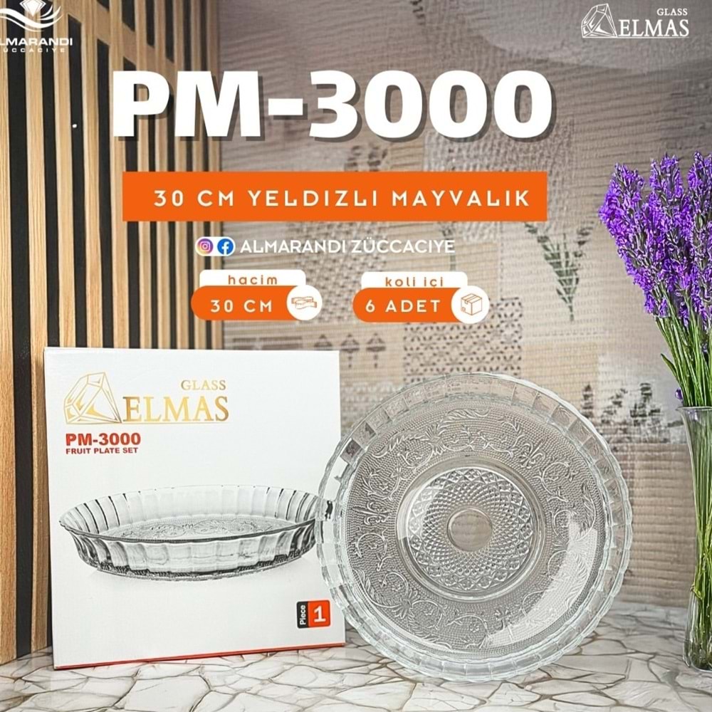 Pm-3000 Tabak (6 Paket)
