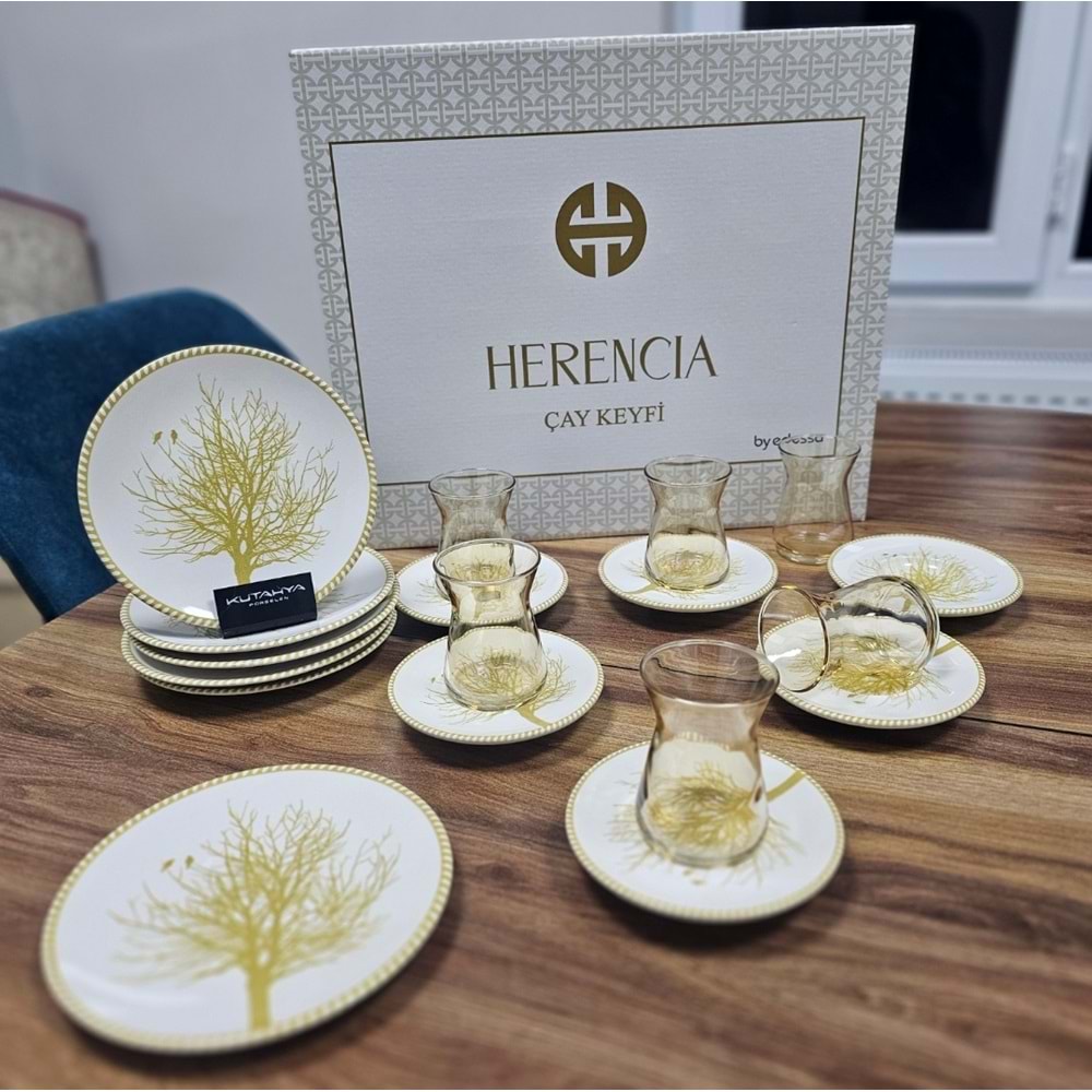 Herencıa 18 Parça Tatlı Seti (4 Paket)