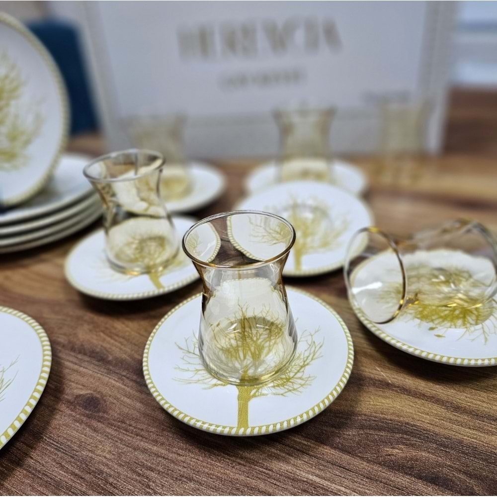 Herencıa 18 Parça Tatlı Seti (4 Paket)