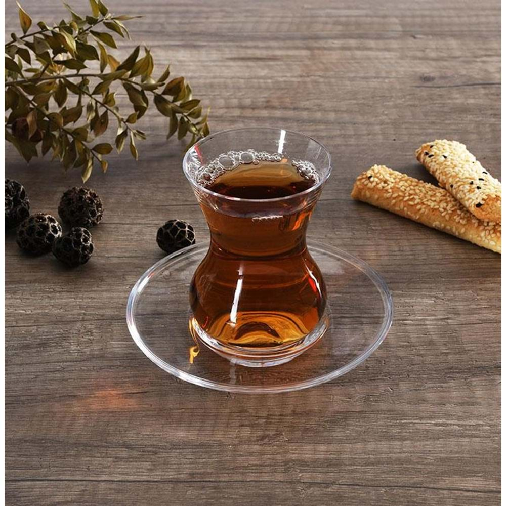 Paşabahçe 98961 Beykoz Çay Takımı Crystsllın (6 Paket)