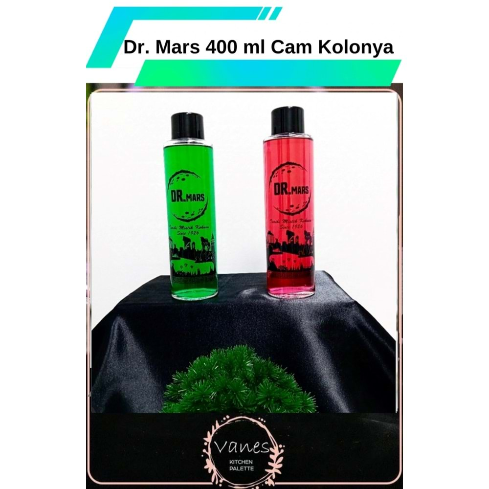 Dr Mars 400 Ml Cam Kolonya (36 Adet)