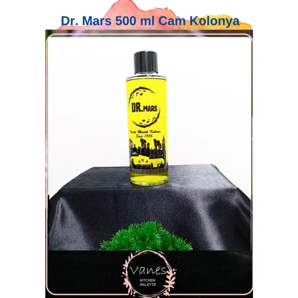 Dr Mars 500 Ml Cam Kolonya (36 Adet)