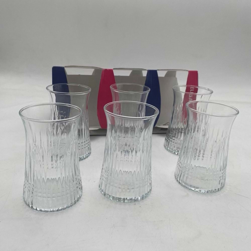 Elegance Lines Çay Bardak (12 Paket)