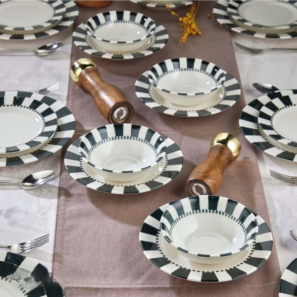 İnter Life 24 Parça Yemek Takımı