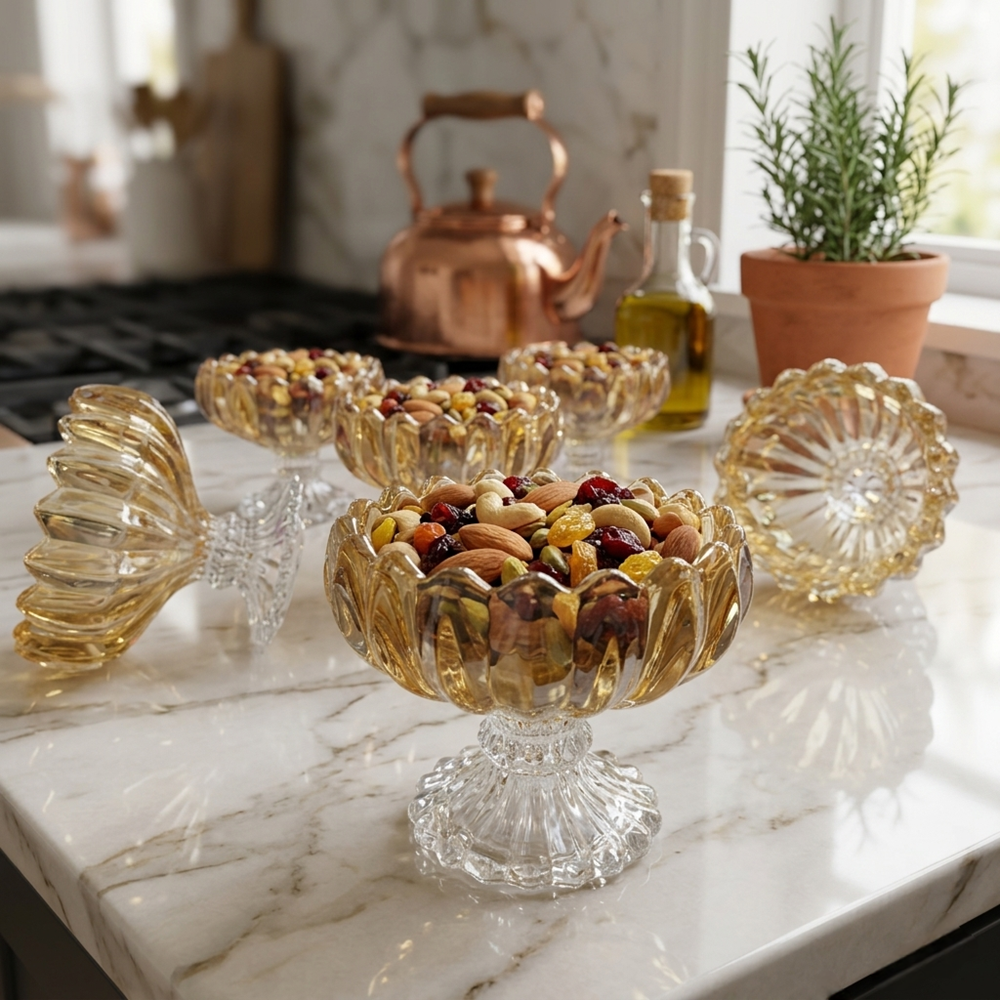 Herencıa Manolya 6 Lı Dondurmalık Lüsterli (6 Paket)