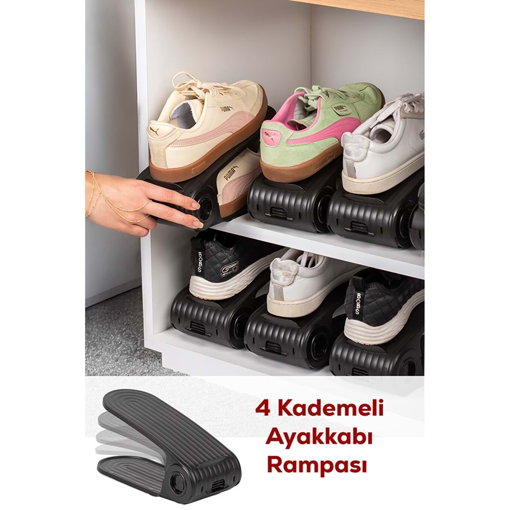 Porsima 5301 Ayakkabı Rampası (10 Adet)
