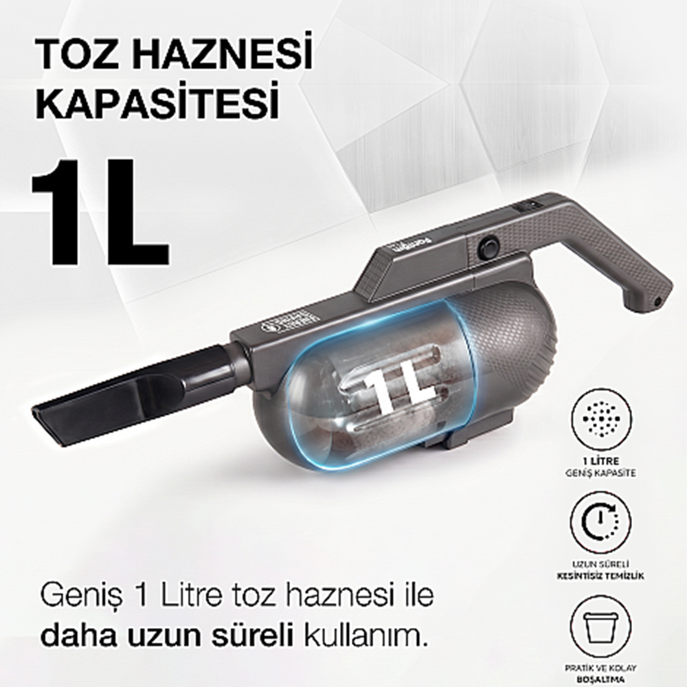 Fantom P1200 Pratic-S Elektrikli Süpürge