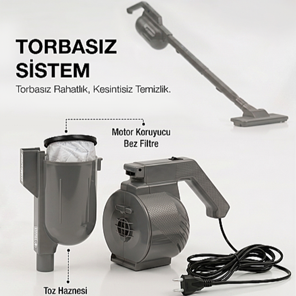 Fantom P1200 Pratic-S Elektrikli Süpürge