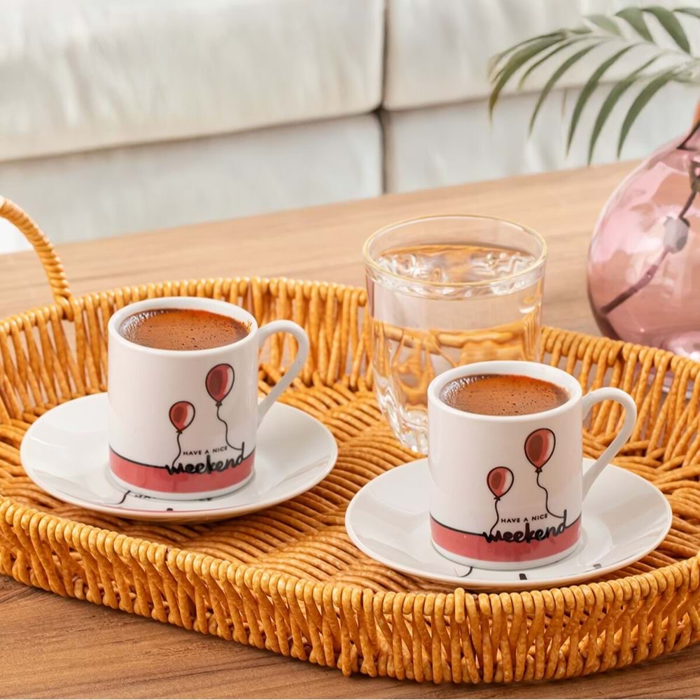 Ms Morry 03 Porselen Kahve Fincanı