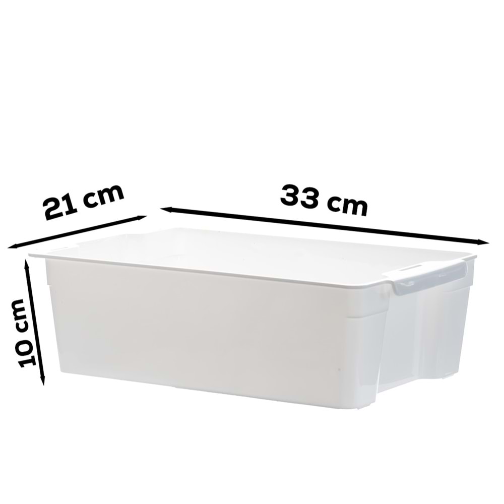 Porsima Te-229 Oeg-39-9 Büyük Beyaz Organizer 4 Lü Set