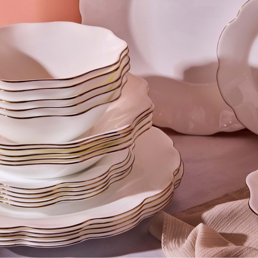 Perotti Petals Opal 24 Prç Yemek Takımı