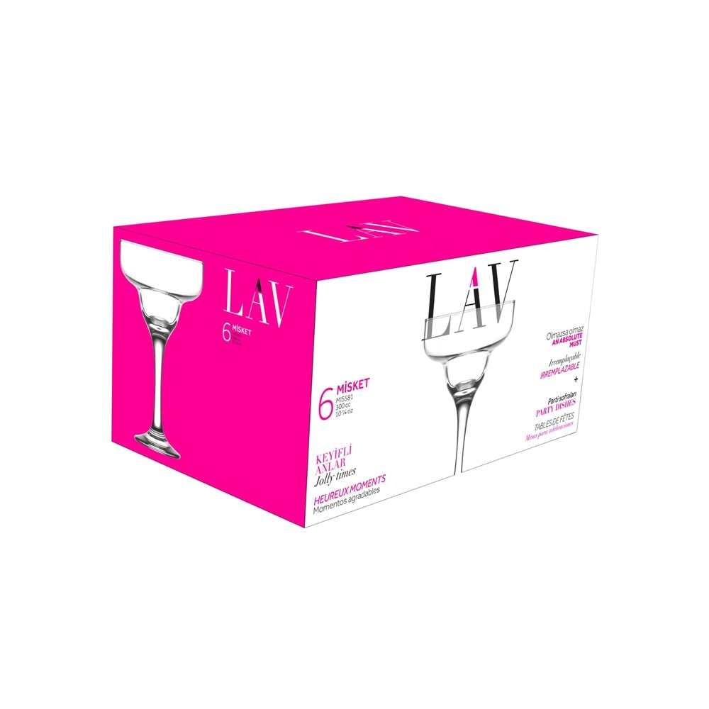 Lav Mis581F 6 Lı Ayaklı Dondurmalık (4 Paket)