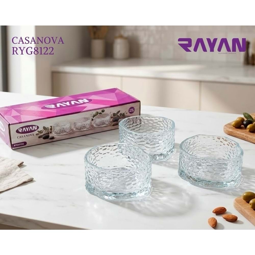 Rayan Casanova 3 Lü Kase (12 Paket)