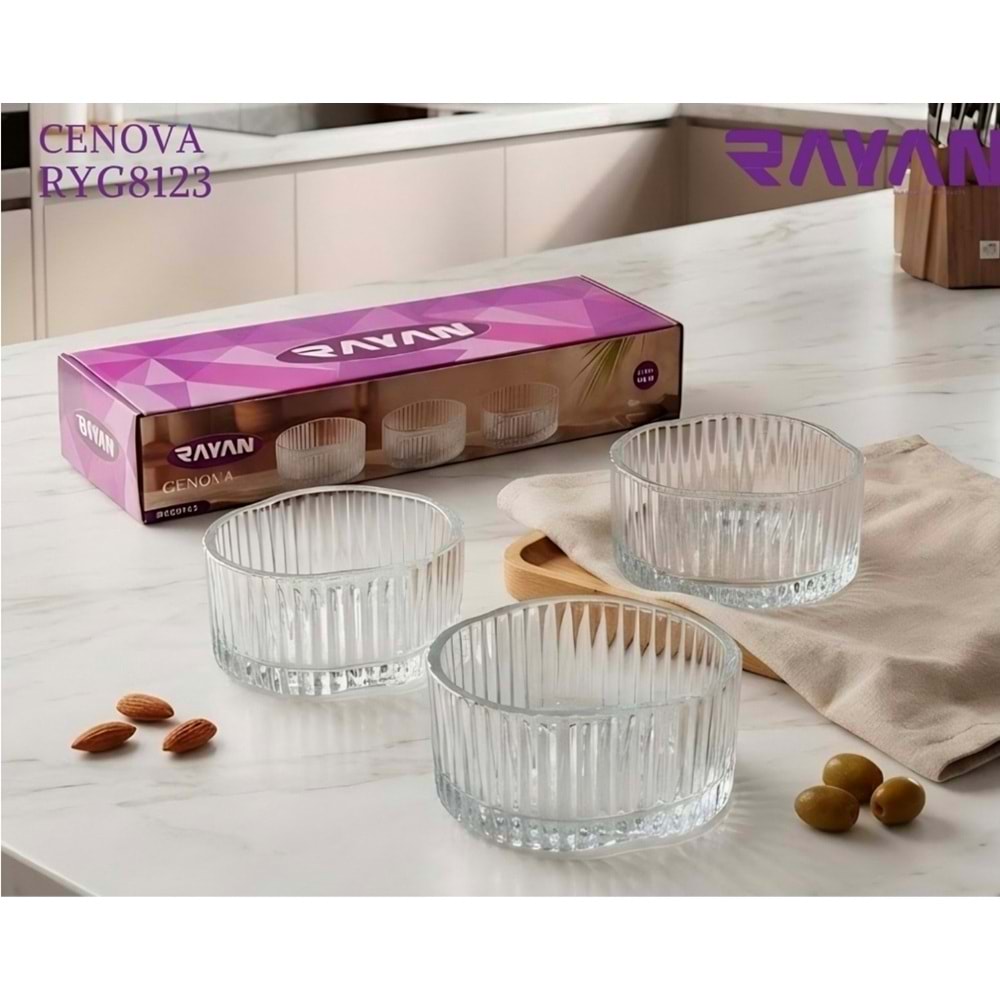 Rayan Genova 3 Lü Kase (12 Paket)