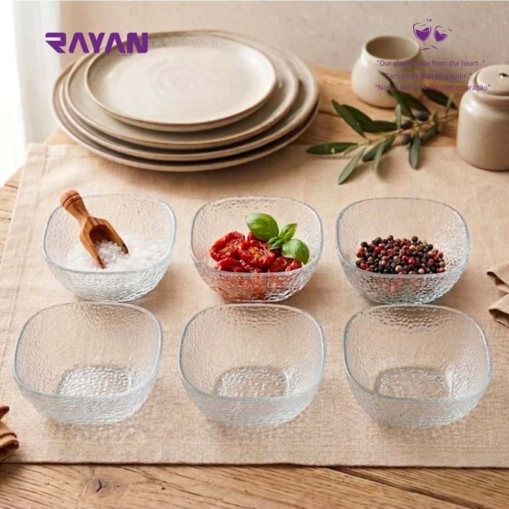 Rayan Verona 6 Lı Kase (8 Paket)