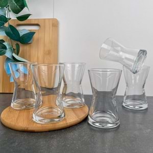 Lav Drn312E 6 Lı Çay Bardak (8 Paket)