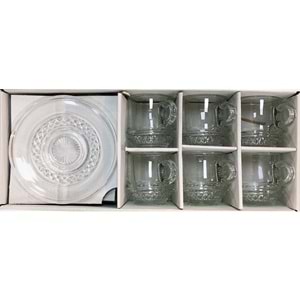 Herencıa Lale 12 Parça Kahve Fincanı Seti (4 Paket)