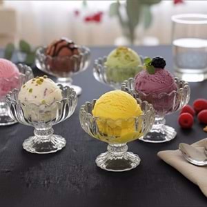 Herencıa Mimoza 6 Lı Ayaklı Sunumluk Şeffaf (6 Paket)